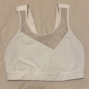 Reebok White Sports Bra